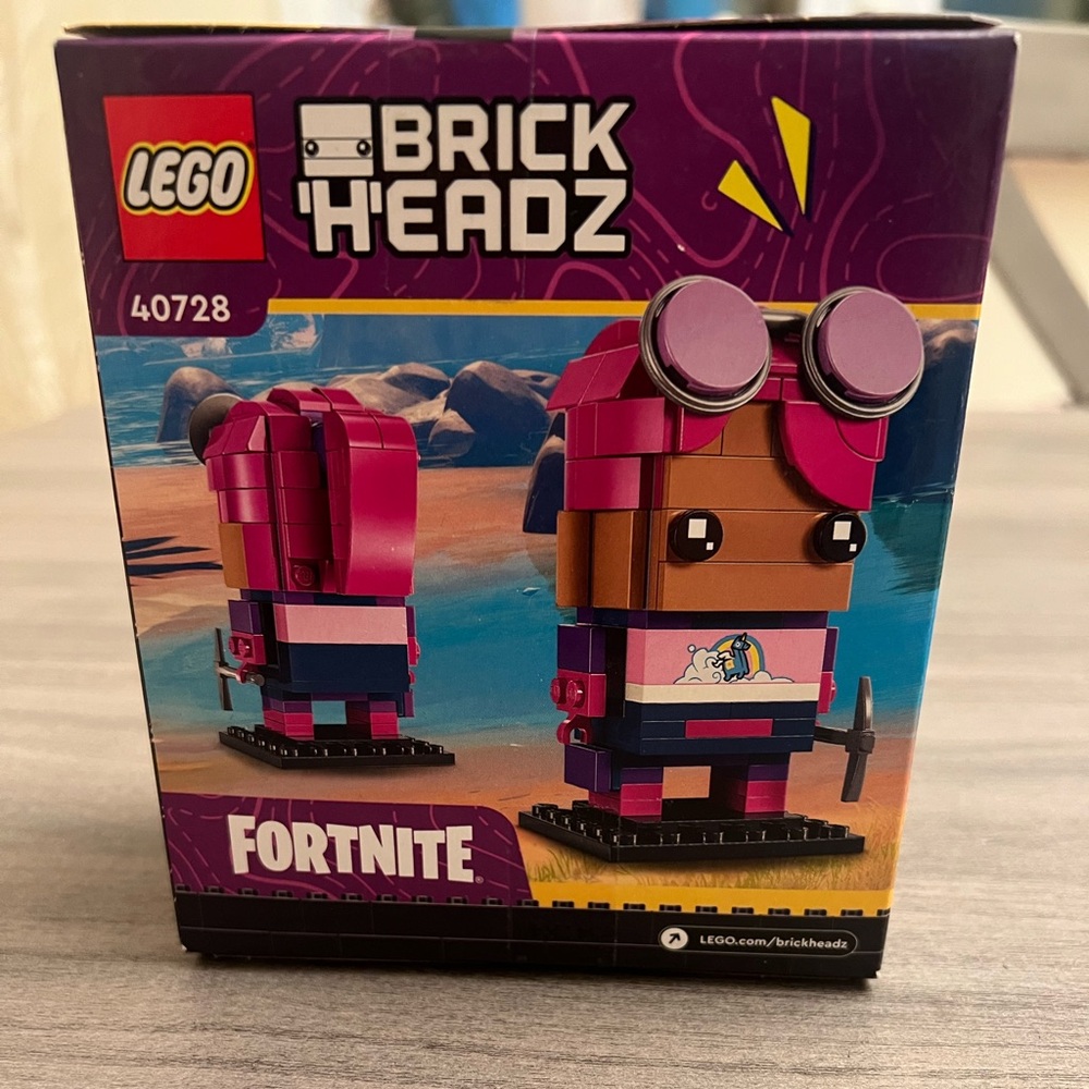 LEGO BrickHeadz Fortnite Character with Pink and Blue